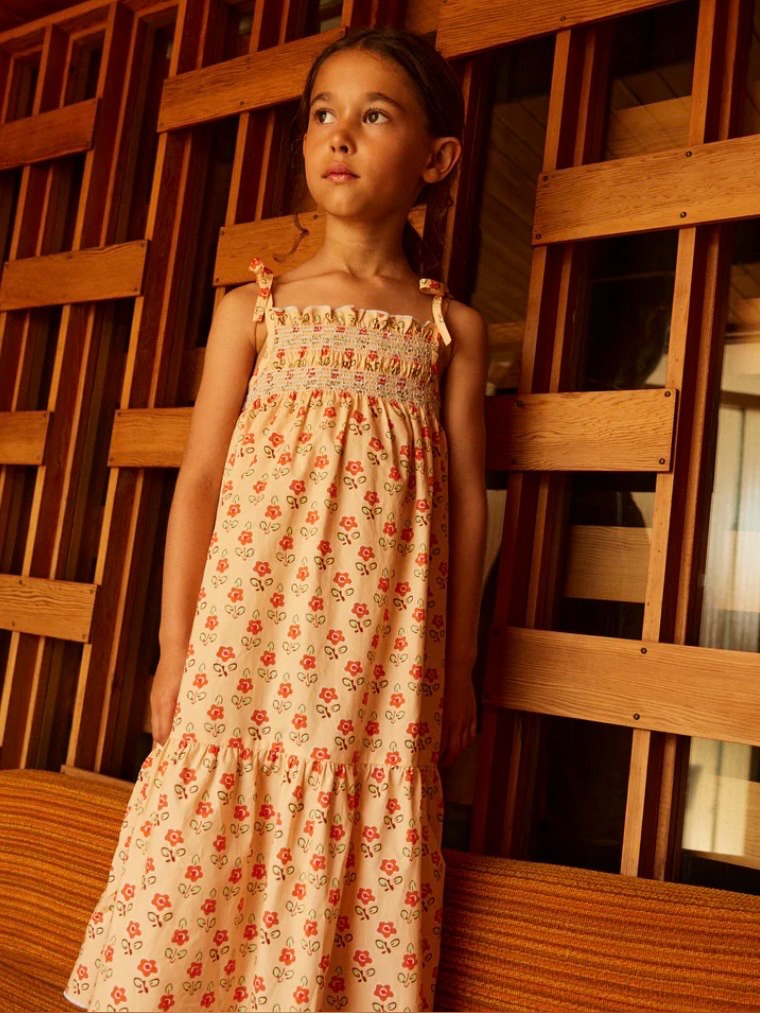 Hello Simone Smocked Floral Sundress